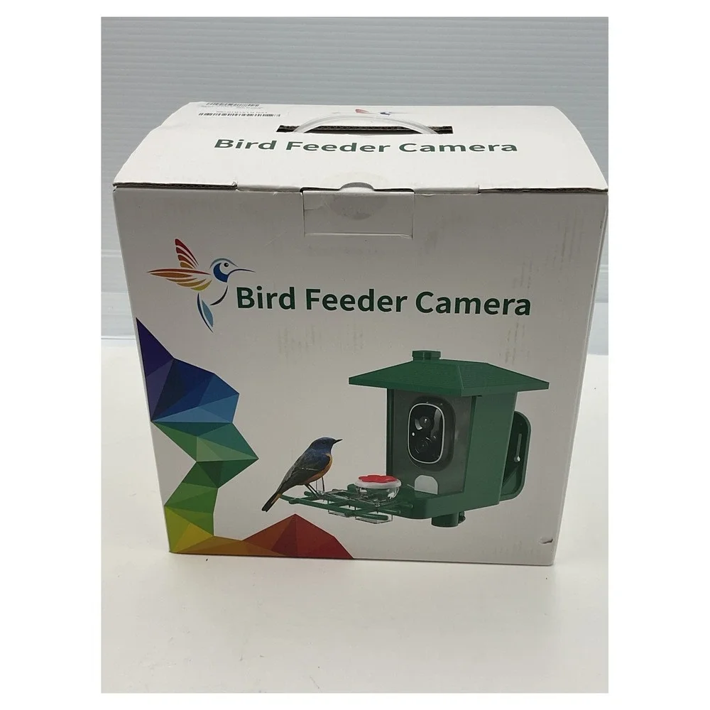 Vimkim‎ Bird Feeder Camera with Solar Outdoor IP65